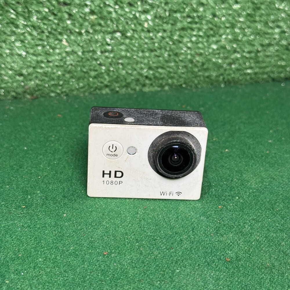 HD 1080P Wi-Fi Action Camera - Untested, Signs of Use